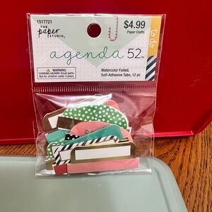 The Paper Studio Agenda 52 Self-Adhesive Tabs - Multicolor